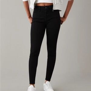 American Eagle Outfitters Black Skinny Jeggings Size 4 XShort